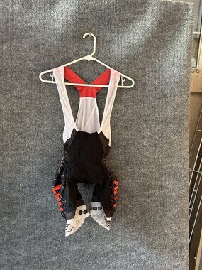 Castelli Cycling Bib Shorts Mens Small Black Padded Chamois Bike Box Break USA